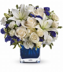 Teleflora's Sapphire Skies Bouquet from Victor Mathis Florist in Louisville, KY